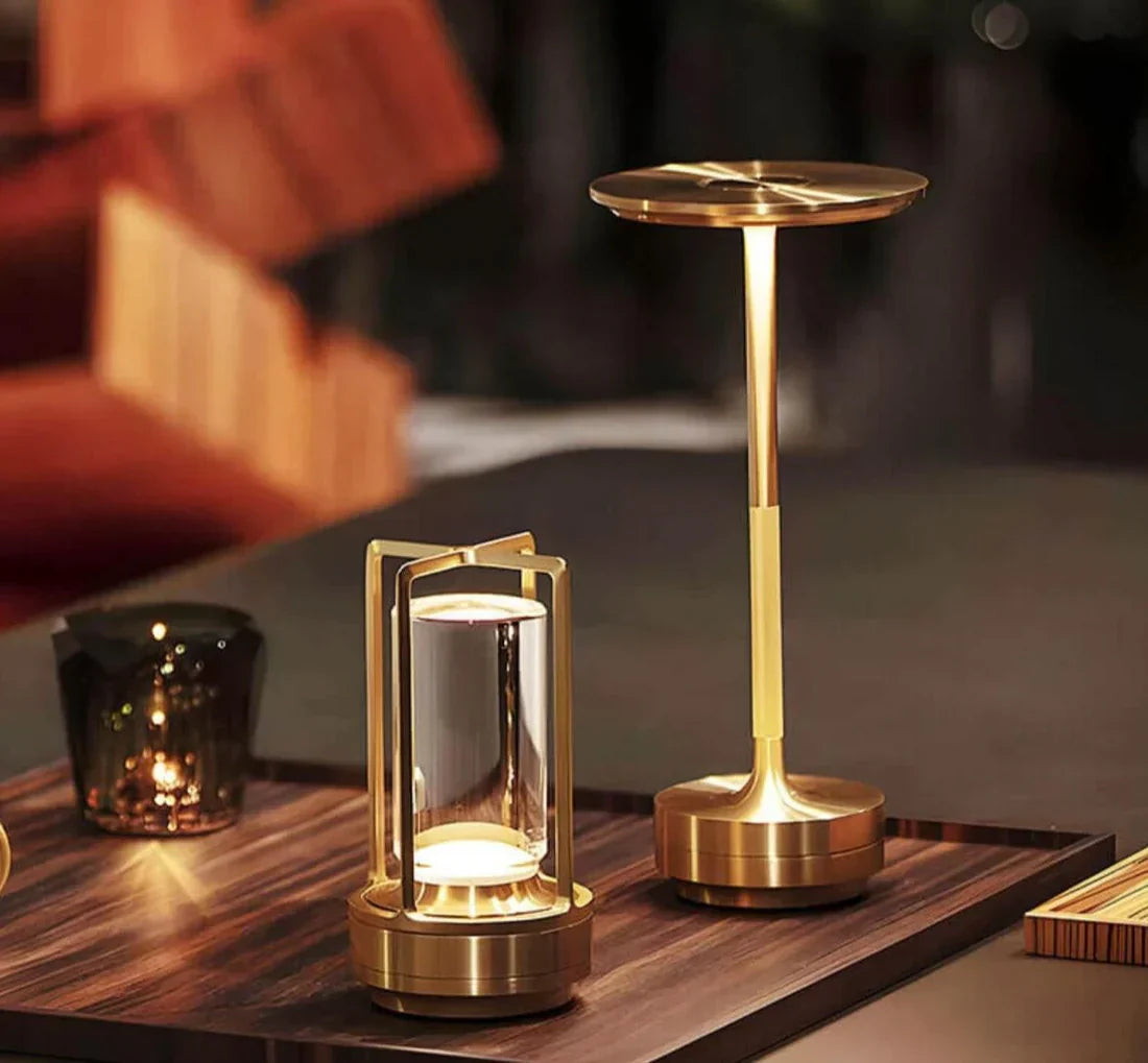 Waterproof Crystal Table Lamp - LumaGlow