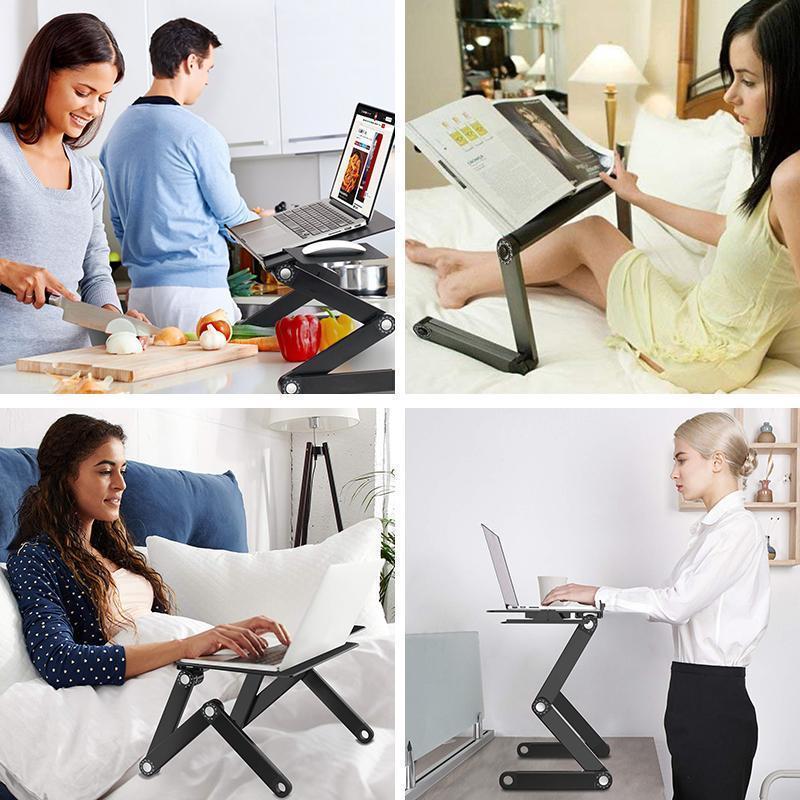 Adjustable Folding Laptop Desk - ElevatePro