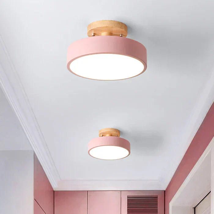 Scandinavian LED Ceiling Light - LumaNest