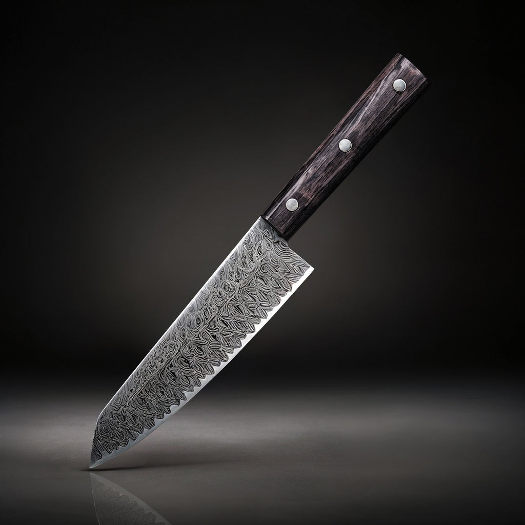 Razor-Sharp Santoku Chef Knife - CulinaryEdge