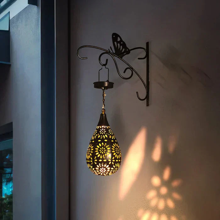 Solar Garden Lamp - LumaGlow, Weather-Resistant Design