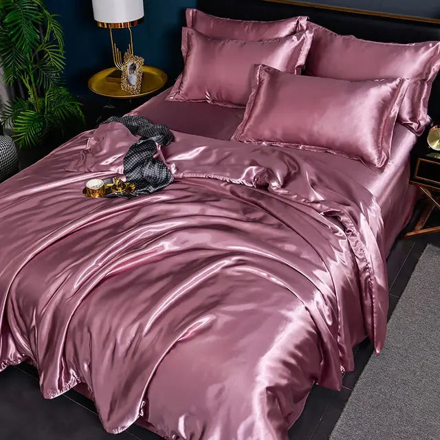Silk Duvet Cover - LuxeDreams