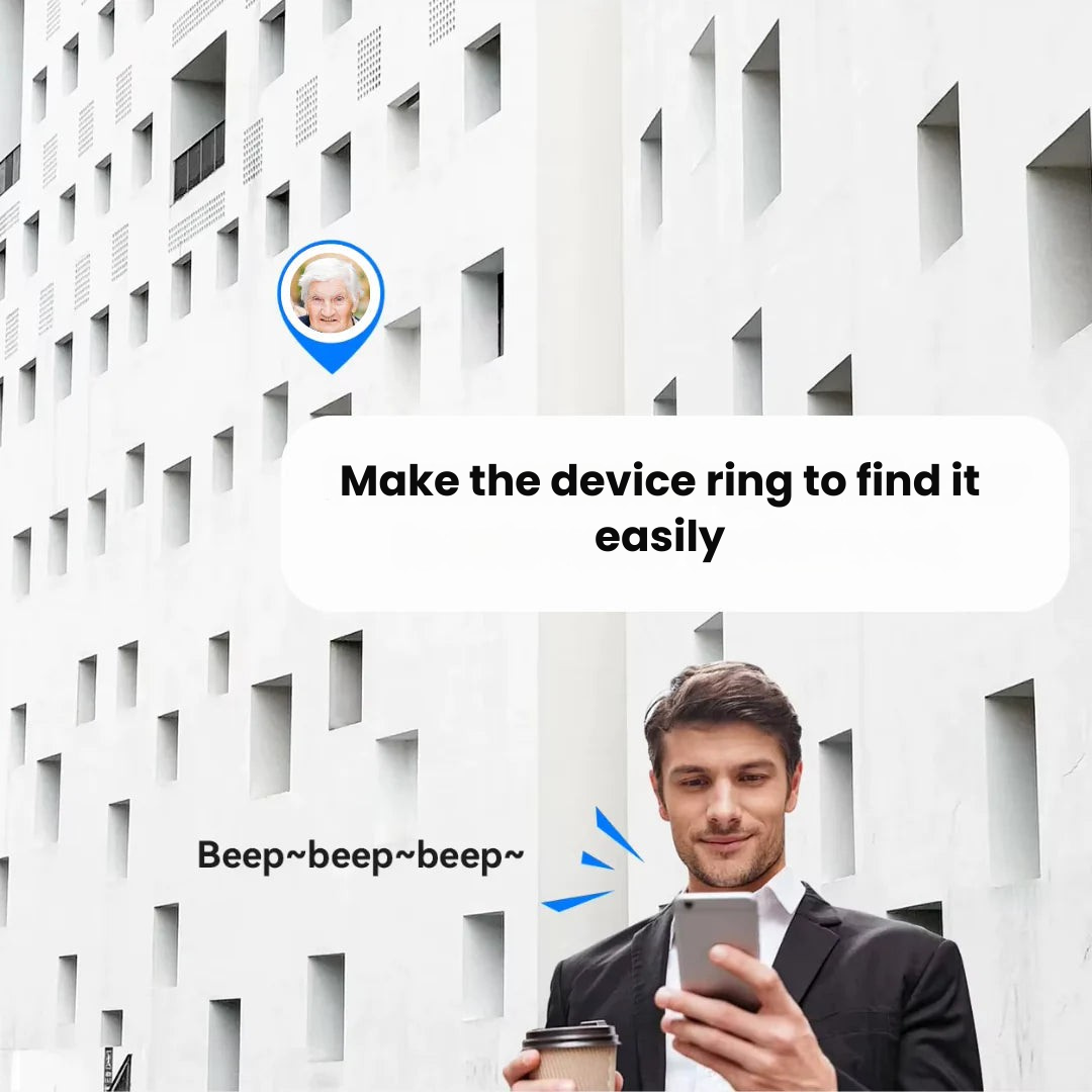 GPS Tracker for Seniors - SafeTrack Pro