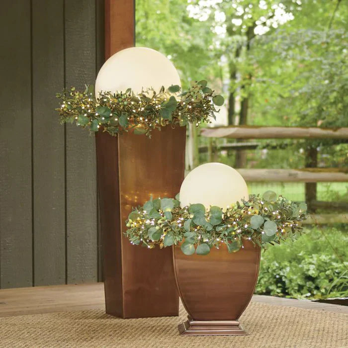 Illuminated Garden Sphere - LumaGlow