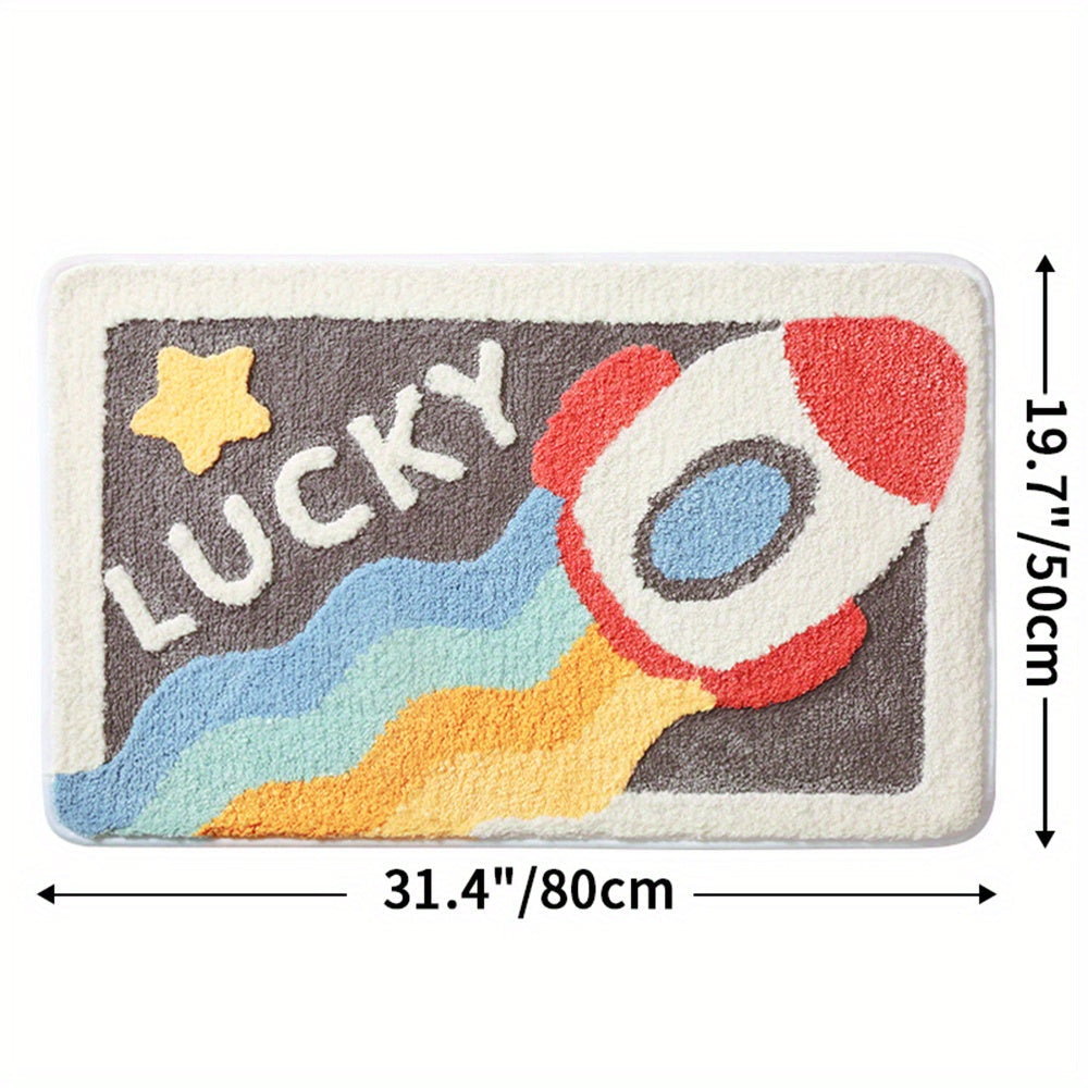 Superabsorbent Non-Slip Bathroom Mat - AquaNest