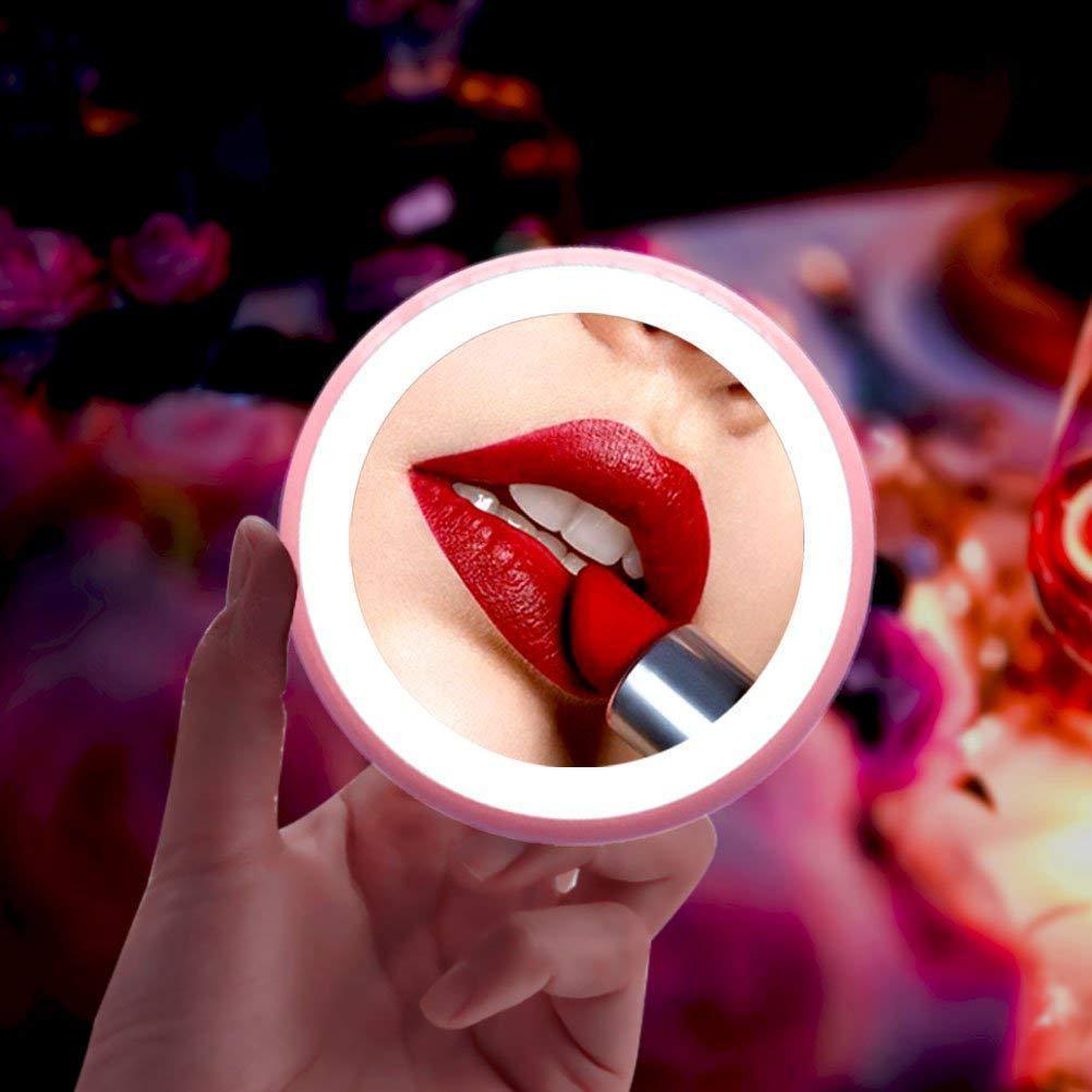 Wireless Charger Makeup Mirror - LuxeGlow