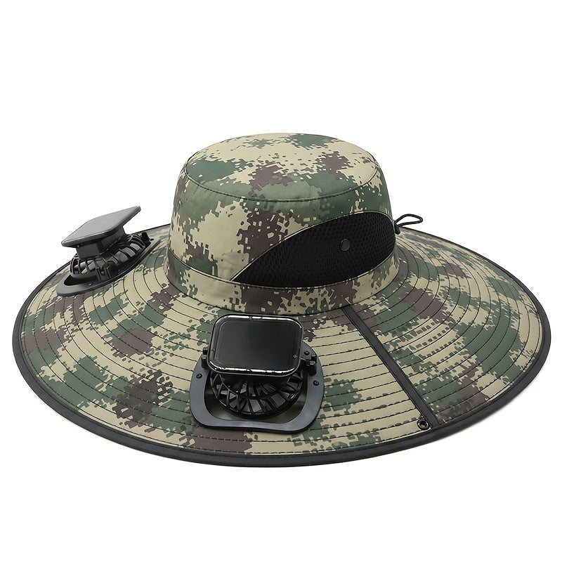Sun Protection Fan Cap - Solara Gear