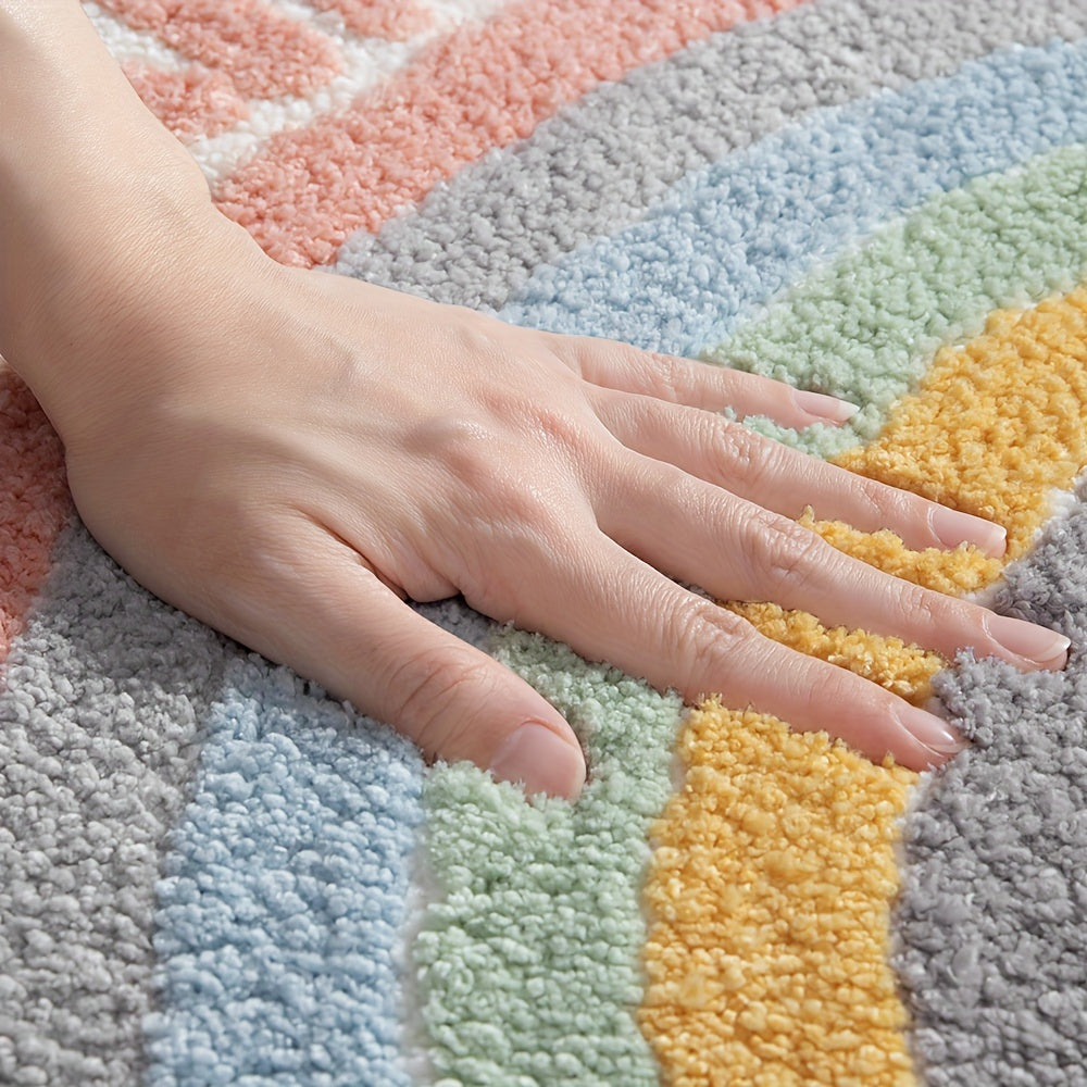 Superabsorbent Non-Slip Bathroom Mat - AquaNest