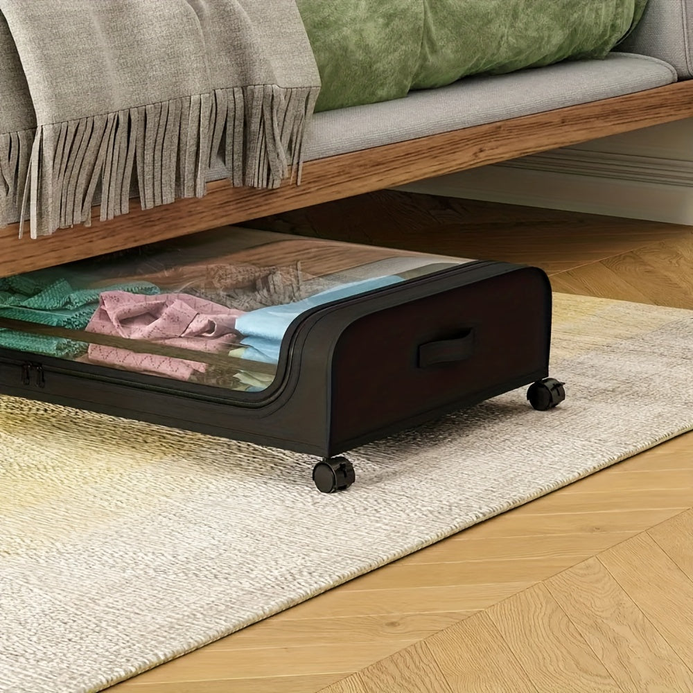 Underbed Storage Bins with Wheels - LuxeSpace