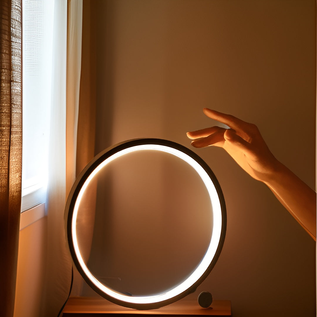 Dimmable Table Lamp - LumaNest EclipseAura