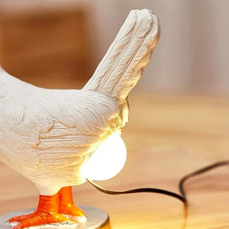 Charming Chicken Table Lamp - LumaNest