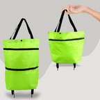 Convertible Shopping Bag with Wheels - LuxeCarry