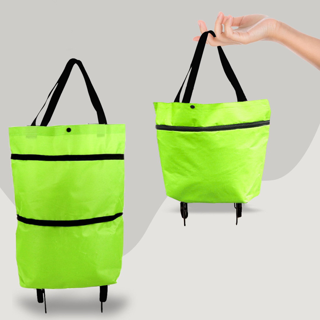 Convertible Shopping Bag with Wheels - LuxeCarry