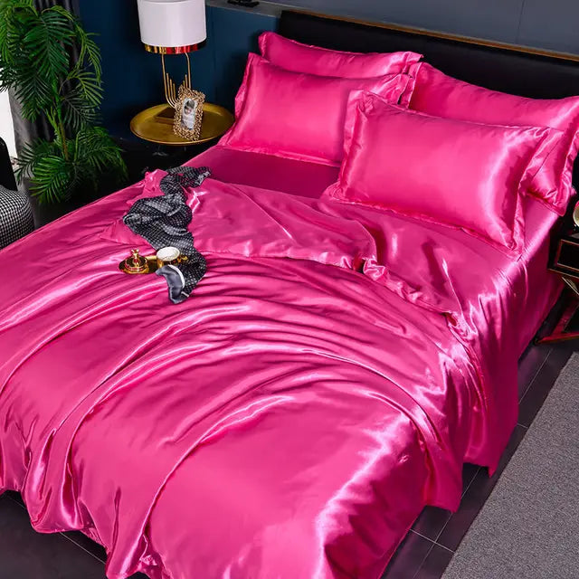 Silk Duvet Cover - LuxeDreams