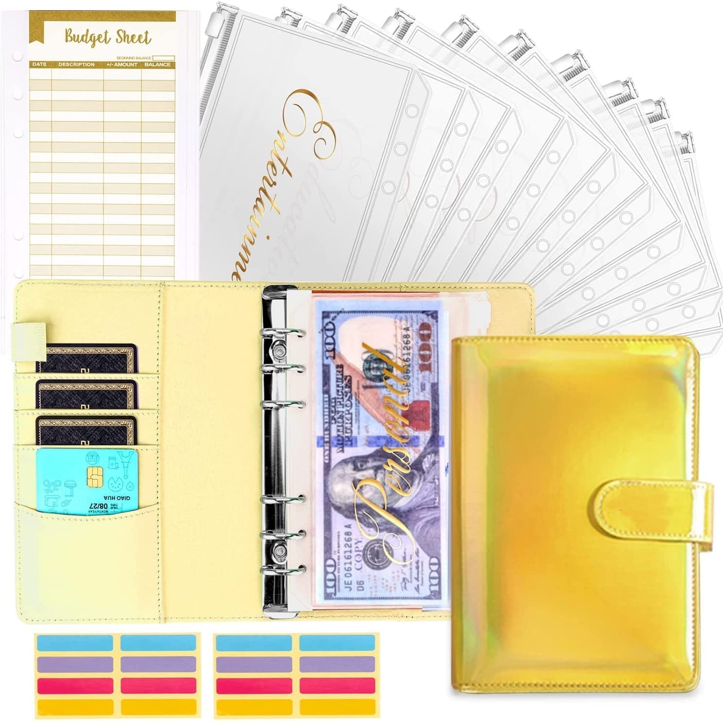 Cash Envelope Budget Binder - Financia Luxe