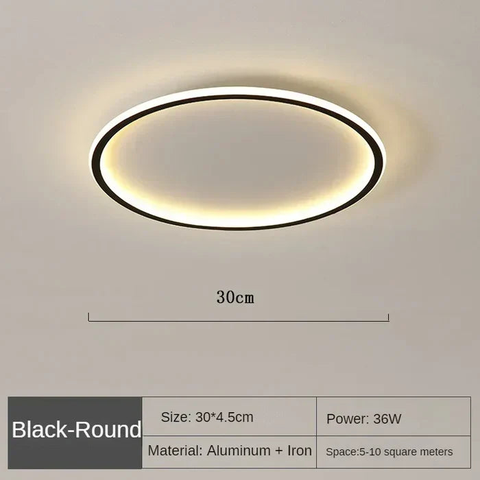 AuroraSphere Round Ceiling Light - Luminara Designs