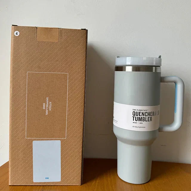 Insulated Travel Cup with Straw - LuxeSip