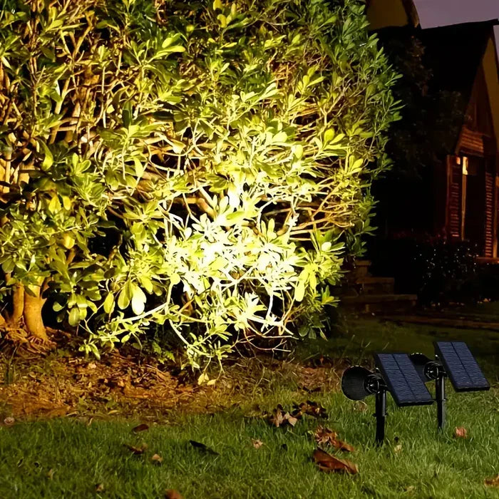 Solar Spotlight with Adjustable Design - LumaGlow