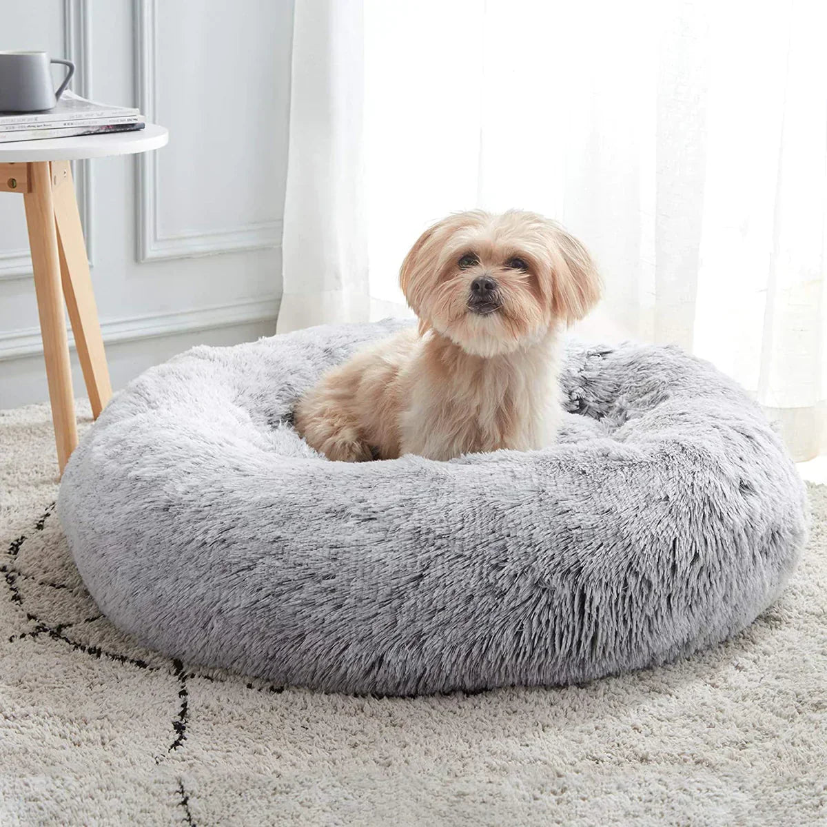 Orthopedic Donut Dog Bed - LuxePaws