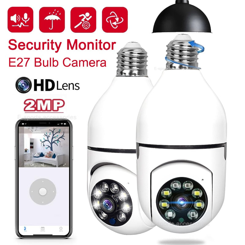 Smart Bulb Camera - LuminaGuard