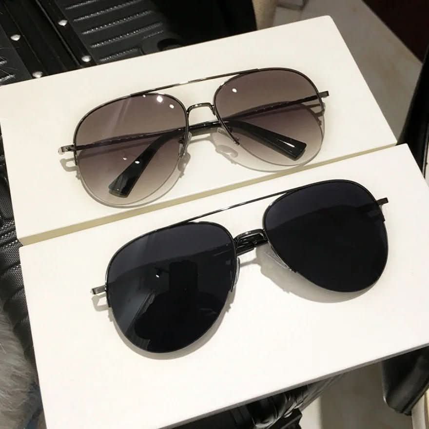 Aviator Sunglasses with UV400 Protection - LuxeVision