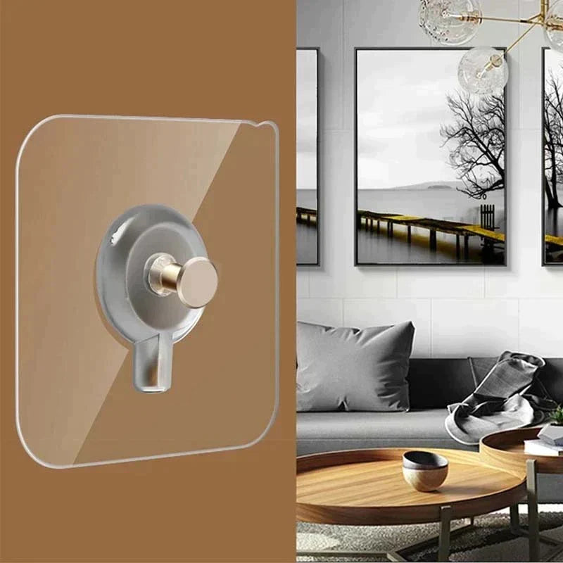 Self-Adhesive Wall Hooks - StickPro Essentials