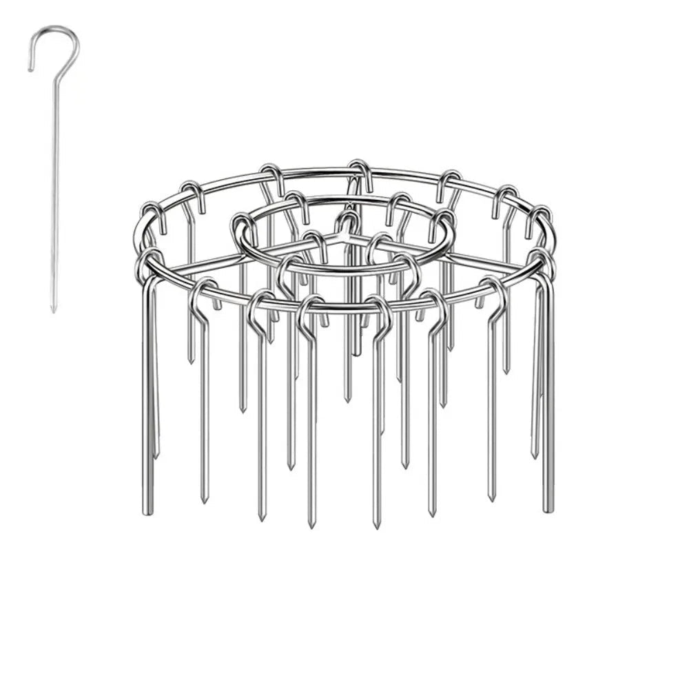 Stainless Steel Skewer Holder - GrillMaster Pro