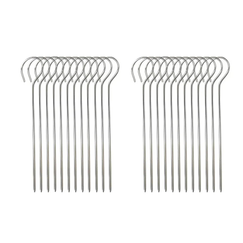Stainless Steel Skewer Holder - GrillMaster Pro