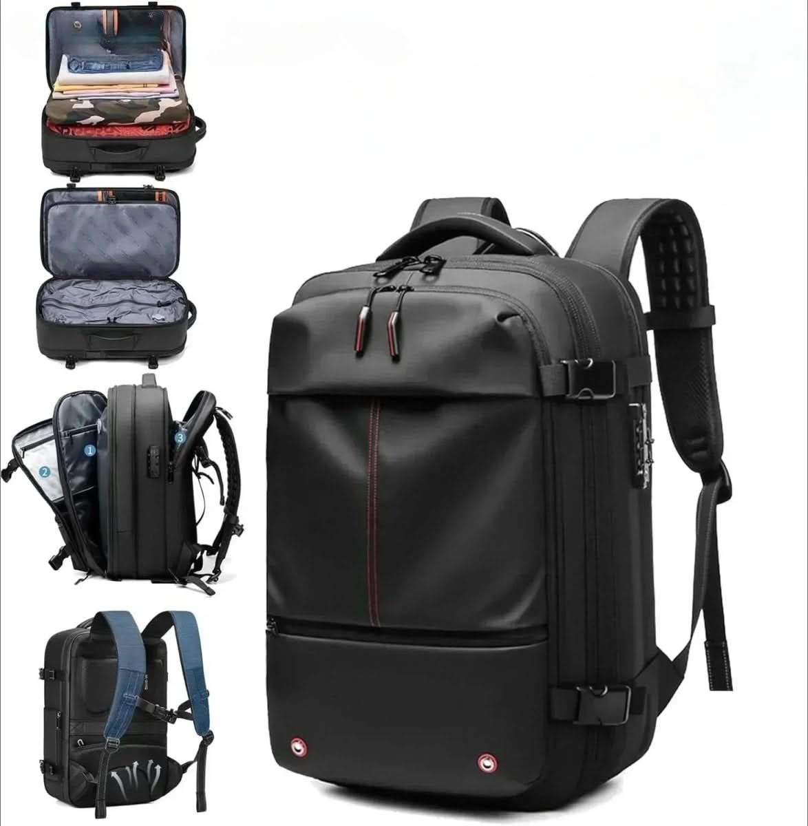 Travel Backpack - Nomad Essentials with Laptop Compartment