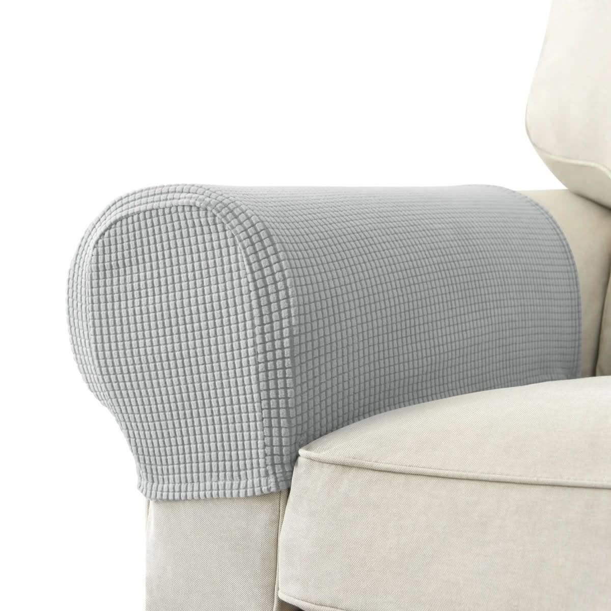 Waterproof Armrest Covers - LuxeGuard Jacquard Design