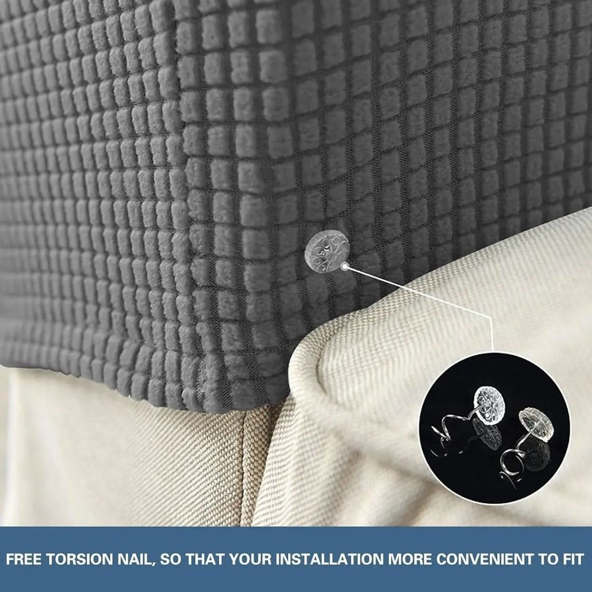 Waterproof Armrest Covers - LuxeGuard Jacquard Design