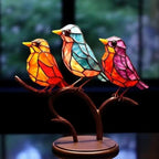Colorful Acrylic Bird Statue - Artisano Creations