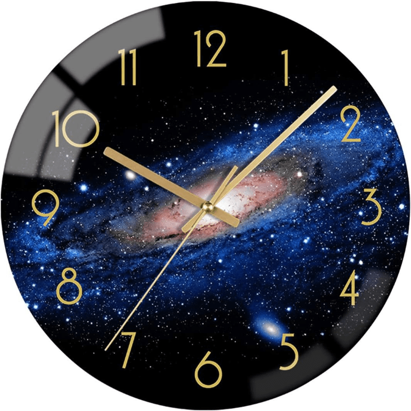 Artistic Glass Wall Clock - VividTime Decor