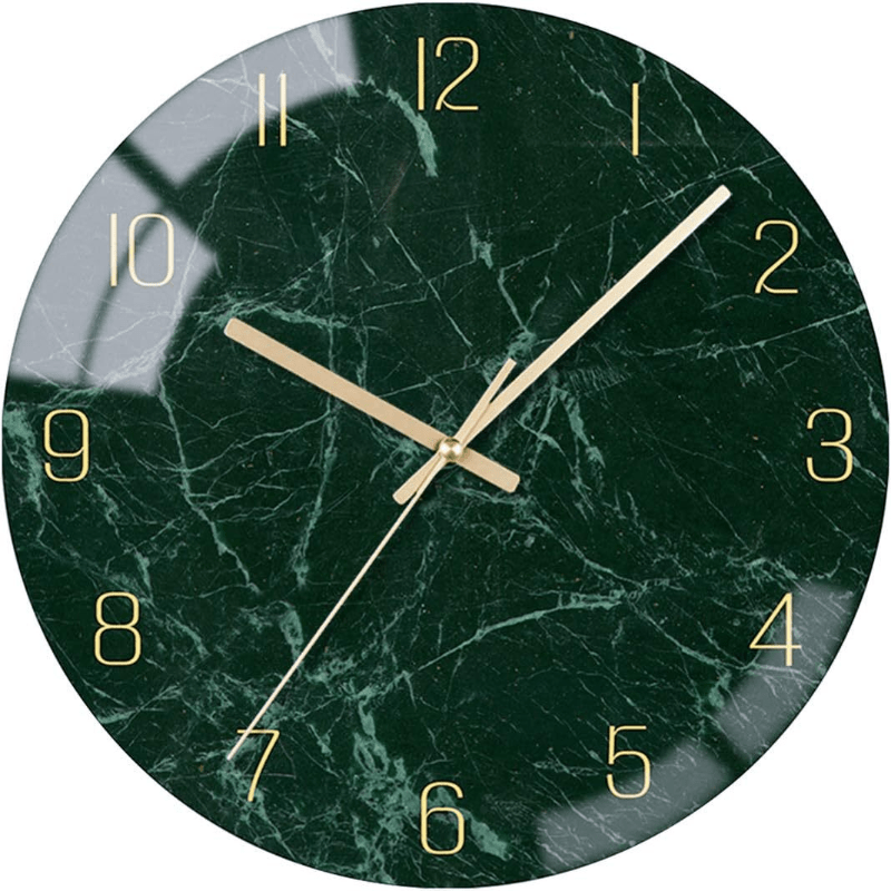 Artistic Glass Wall Clock - VividTime Decor