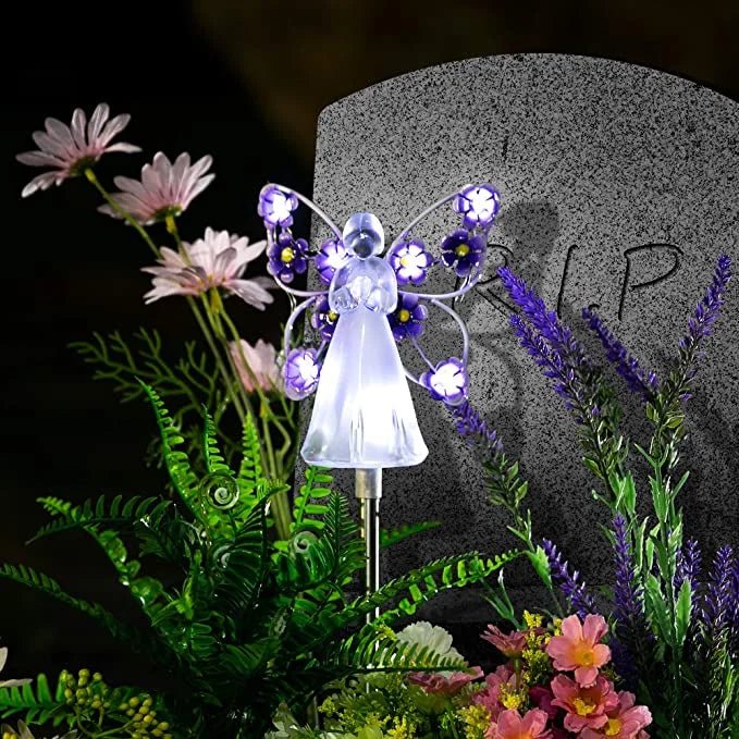 Solar Angel Garden Light - Luminara Luxe