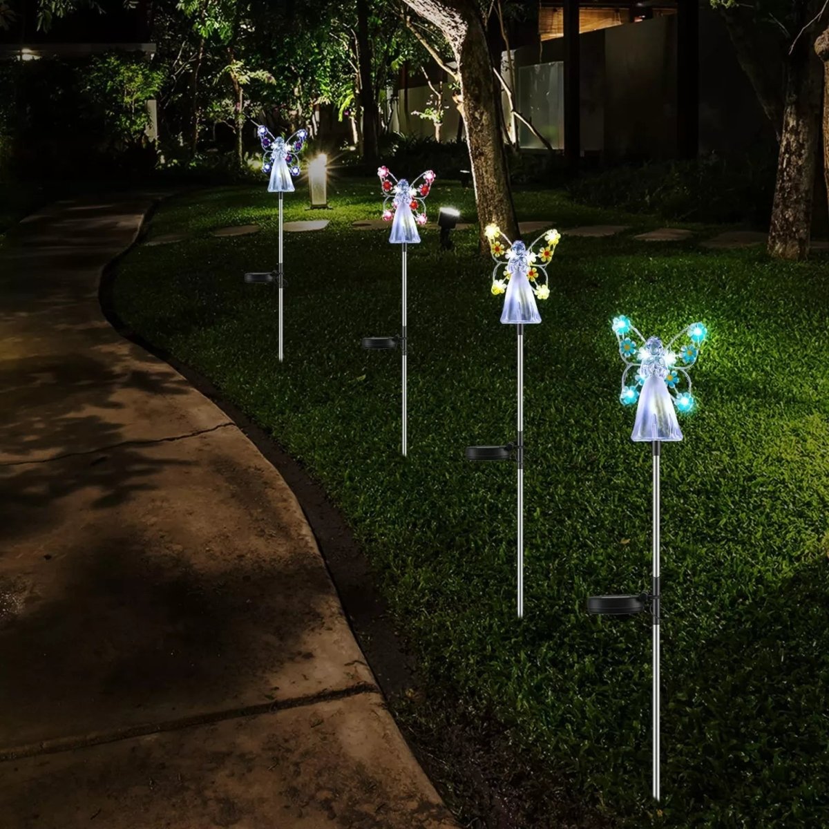 Solar Angel Garden Light - Luminara Luxe