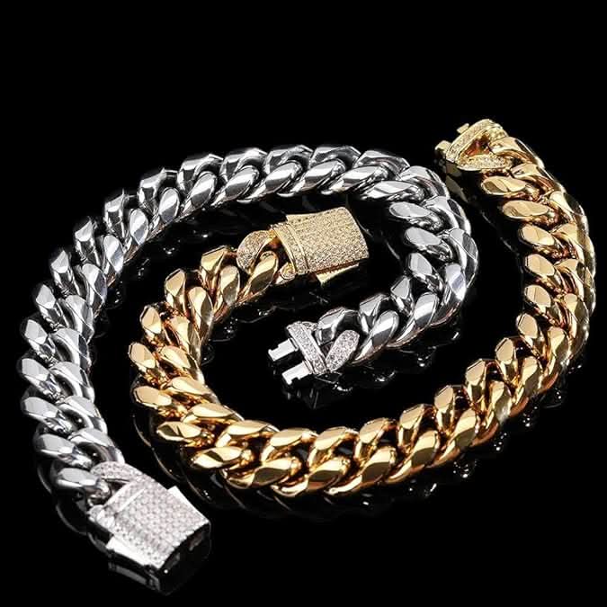 Cuban Link Bracelet - LuxeGold 18K Gold-Plated Elegance