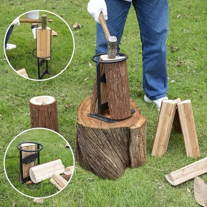 Wood Splitter – TimberEase Safe and Effortless Firewood Tool