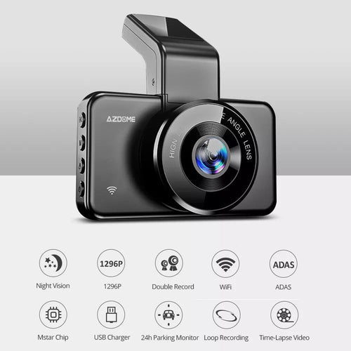 1080P FHD WiFi Dash Cam - Visionary Drive