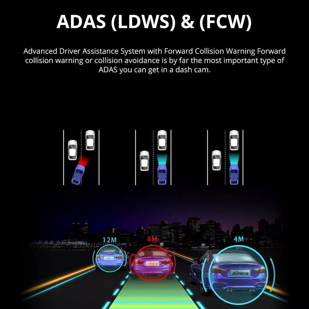 1080P FHD WiFi Dash Cam - Visionary Drive