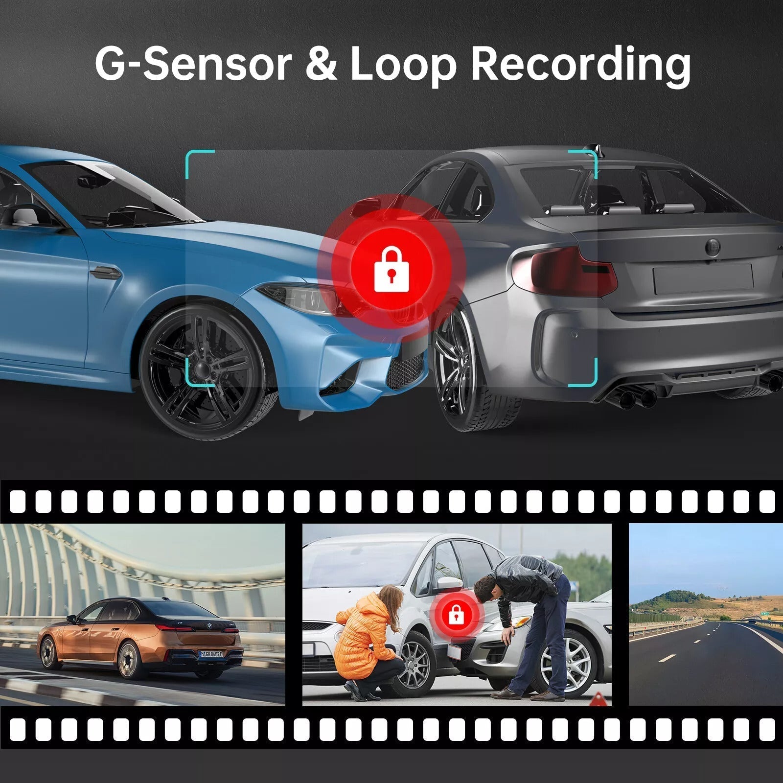 1080P FHD WiFi Dash Cam - Visionary Drive