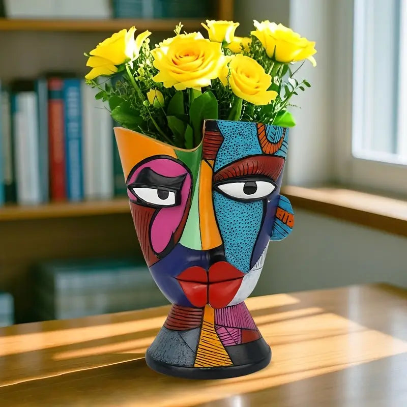 Abstract Face Planter - Artistry Home Decor