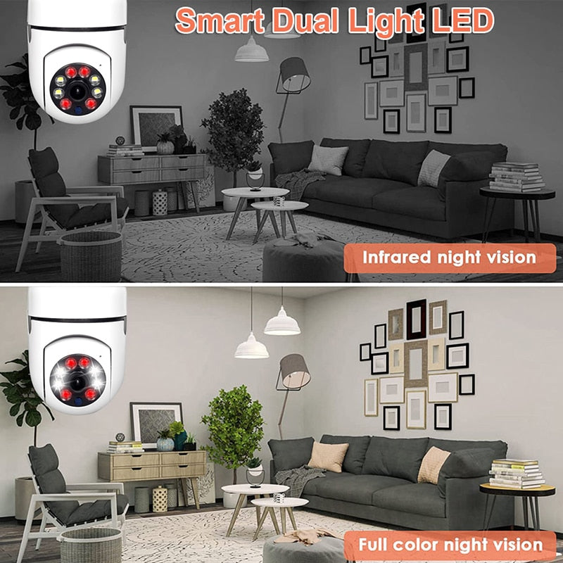 Smart Bulb Camera - LuminaGuard