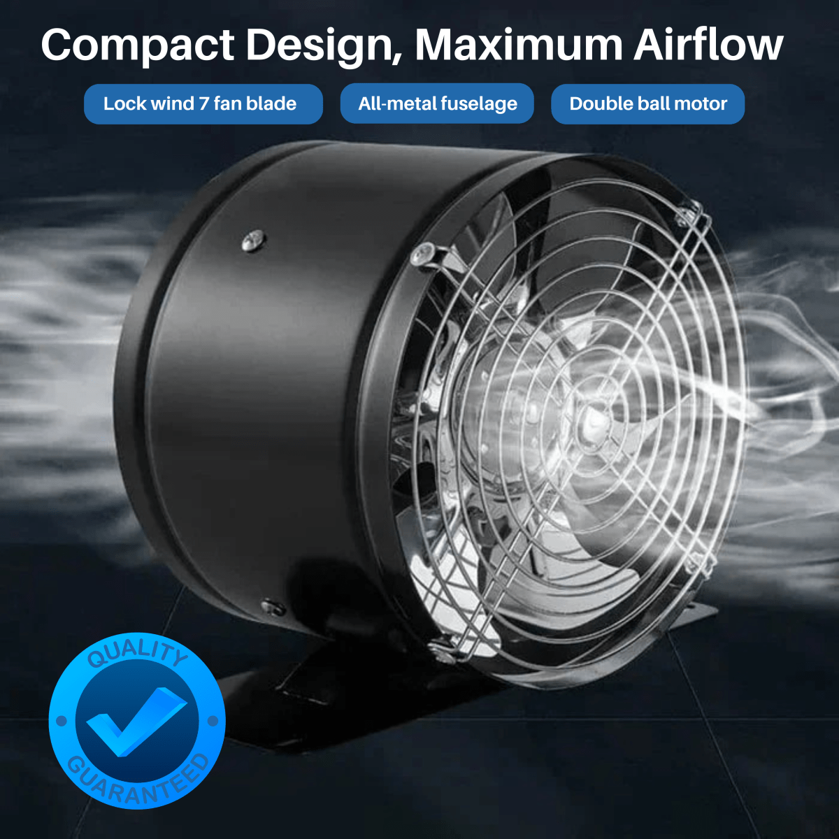 Air Purifying Fan - ZephyrAir High-Performance Breeze