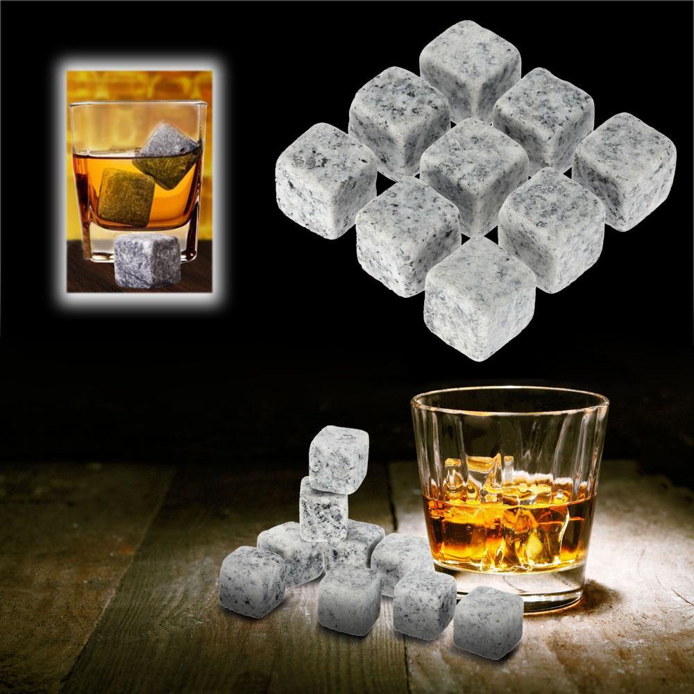 Granite Whiskey Cooling Stones Set - Chilled Spirits Co.