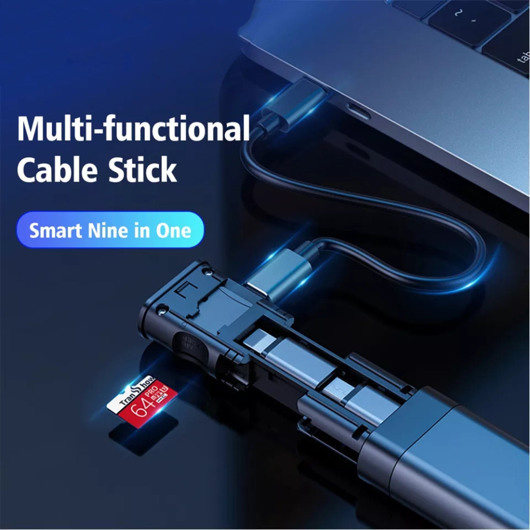 Multi-Connector Charging Cable - LuxLink Essentials