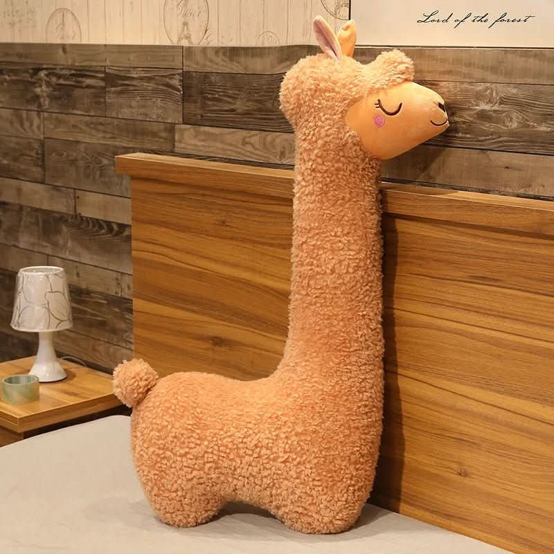 Cuddly Alpaca Plush Toy - SnuggleSoft Creations