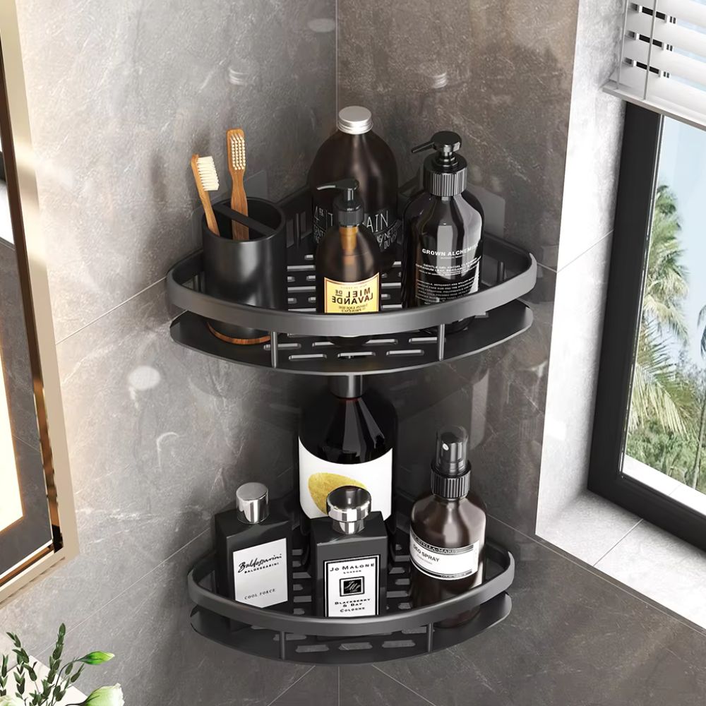 Aluminium Shower Caddy - LuxeBath Essentials