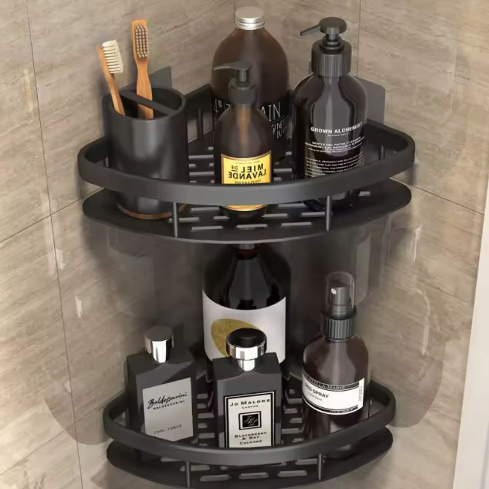 Aluminium Shower Caddy - LuxeBath Essentials