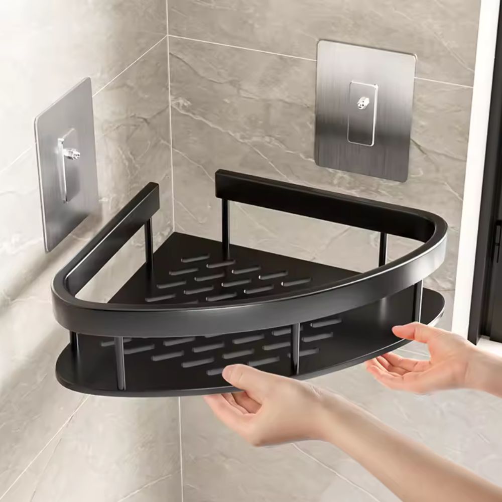 Aluminium Shower Caddy - LuxeBath Essentials